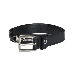 Equestro Damer läder bälte med diamantmodell Säker betalning