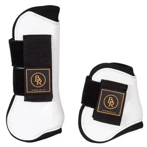 BR Equitation Benskydd och benlindor för häst med neopren Pro Tech PU Rabatt