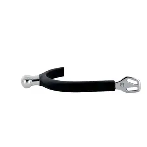 Rea Equestro Rostern i rostfritt stål och gummi med tuppboll SR00606