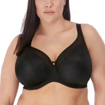 Elomi BH Smooth Underwired Bra Svart E 105 Dam Billigare