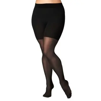 Falke Strumpbyxor Women City Beauty Plus 50 Tights Svart polyamid F Dam Trygg betalning