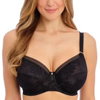 Fantasie BH Fusion Lace Underwire Side Support Bra Svart K 70 Dam Begränsat antal