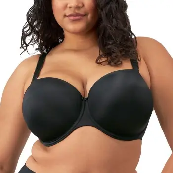Populär Fantasie BH Smoothease Underwired Moulded T-Shirt Bra Svart G 90 Dam