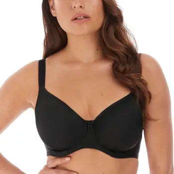 Fantasie BH Smoothing Moulded Balcony Bra Svart C 85 Dam Fynd