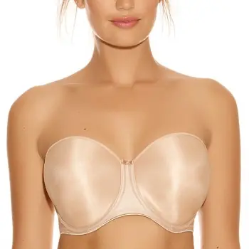 Fantasie BH Smoothing Moulded Strapless Bra Beige D 95 Dam Rea