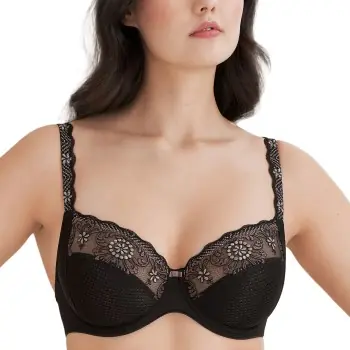 Begränsat antal Felina Conturelle Festival Wired Bra BH Svart I 90 Dam