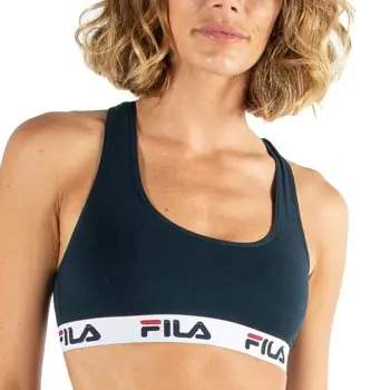 FILA BH Urban Women Sports Bra Navy bomull Large Dam Köp nu