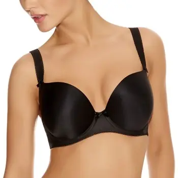 Bästa pris Freya BH Deco Moulded Plunge T-Shirt Bra Svart G 80 Dam