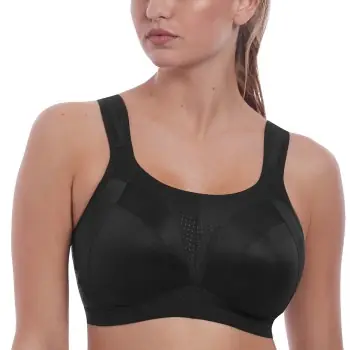 Kundfavorit Freya BH Dynamic Soft Sports Bra Svart H 75 Dam