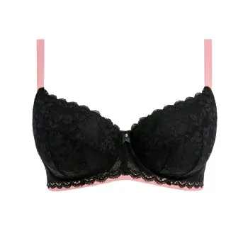 Begränsad tid Freya BH Off Beat UW Padded Half Cup Bra Svart G 60 Dam