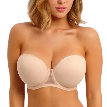 Expressleverans Freya BH Tailored Underwire Moulded Strapless Bra Beige I 80 Dam