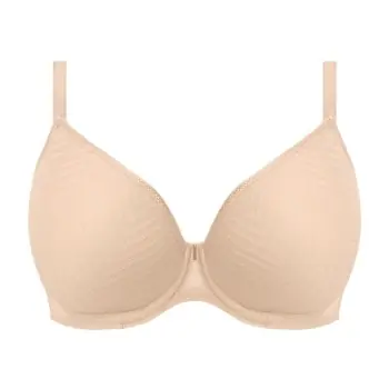 Freya BH Tailored Uw Moulded Plunge T-Shirt Bra Beige H 85 Dam Fynd
