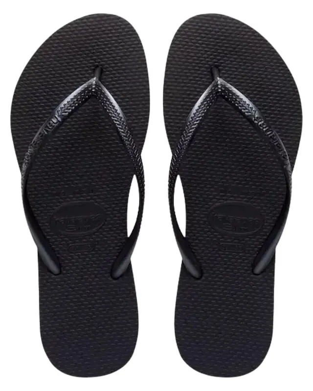 Rabatt Havaianas Slim Svart Strl 39/40 Dam