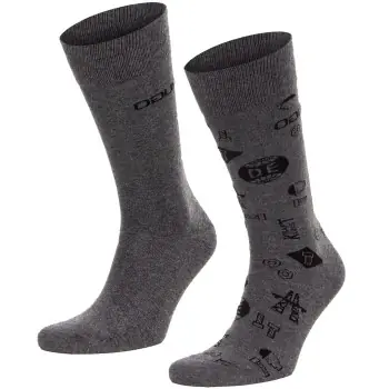 Beställ idag HUGO Strumpor 2P RS Icons CC Socks Grå/Mörkgrå Strl 43/46 Herr