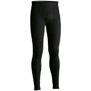 JBS Långkalsonger Basic Long Johns Svart bomull X-Large Herr Lågt pris