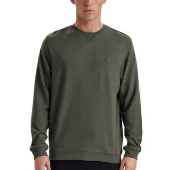 JBS of Denmark Badge Crew Neck Sweatshirt Grön X-Large Herr Lägg i varukorgen