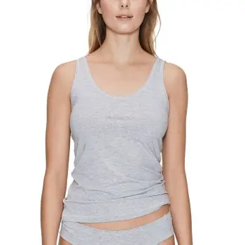 Nedsatt pris JBS of Denmark Bamboo Top Wide Straps Ljusgrå X-Large Dam