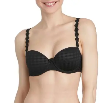 prisnedsättning Marie Jo BH Avero Balcony Padded Bra Svart C 75 Dam