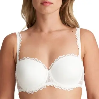 Begränsat antal Marie Jo BH Jane Padded Strapless Bra Benvit E 80 Dam