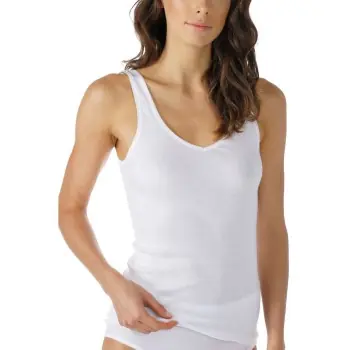 Expressleverans Mey 2000 Cami-Top Vit bomull 42 Dam
