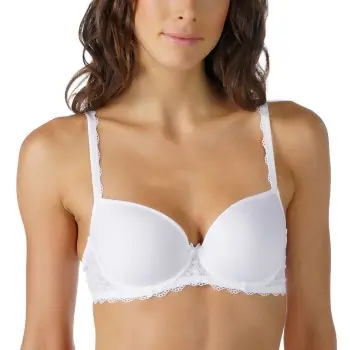 Mey BH Amorous Half Cup Spacer Bra Vit polyamid F 70 Dam Handla nu
