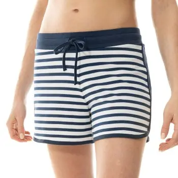Köp online Mey Cyra Shorts Vit/Marin Large Dam