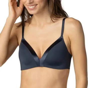 Mey BH Glorious Bi Non Wired Stretch Bra Mörkblå B 75 Dam Nedsatt pris