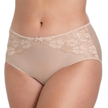 Miss Mary Jacquard and Lace Panty Trosor Beige 38 Dam Billigare