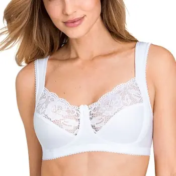 Lågt pris Miss Mary Lovely Lace Soft Bra BH Vit G 80 Dam
