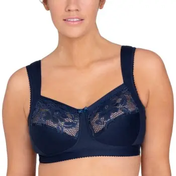 Expressleverans Miss Mary Lovely Lace Support Soft Bra BH Mörkblå D 110 Dam