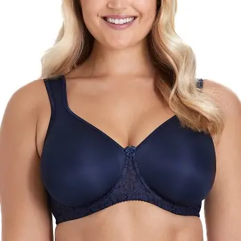 Rea Miss Mary Smooth Lacy T-shirt Bra BH Mörkblå F 80 Dam