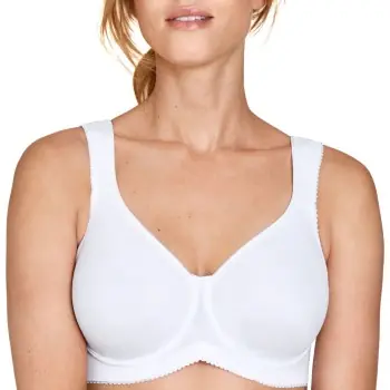 Billig Miss Mary Stay Fresh Molded Underwired Bra BH Vit polyamid F 100 Dam