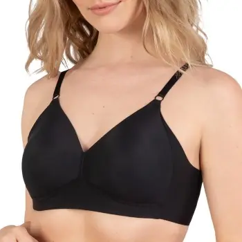 Extra rabatt NATURANA BH Solution Side Smoother Bra Svart B100 Dam