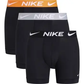 Bästa pris Nike Kalsonger 3P Everyday Essentials Micro Boxer Brief Svart/Orange polyester Medium Herr