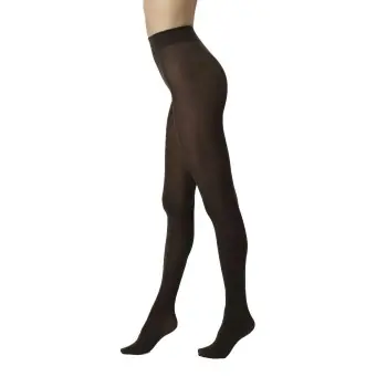 Oroblu Strumpbyxor Nives Fine Wool Tights Mörkbrun Large Dam Erbjudande