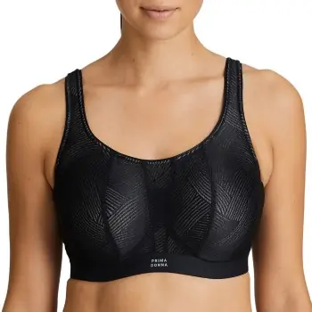 Kampanjpris PrimaDonna BH The Game Underwired Sport Bra Svart D 85 Dam