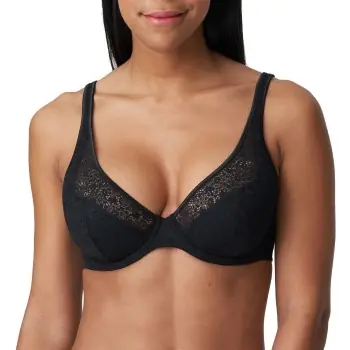 PrimaDonna BH Twist Epirus Half Padded Plunge Bra Svart F 70 Dam Populärt val