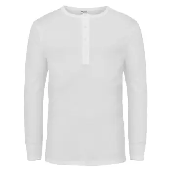 Resteröds Organic Cotton Grandpa Long Sleeve Vit ekologisk bomull XX-Large Herr Handla nu