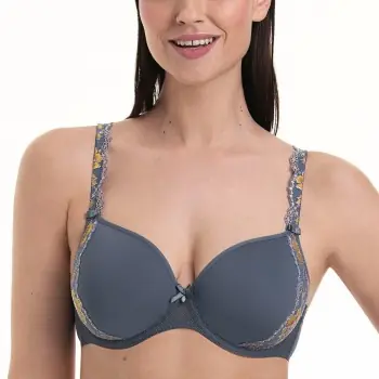 Handla nu Rosa Faia BH Colette Underwire Bra Blå E 95 Dam