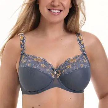 Beställ idag Rosa Faia BH Colette Underwired Bra F-J Cup Blå I 70 Dam