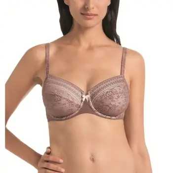 Rosa Faia BH Fleur Underwire Bra Berry polyamid D 95 Dam Populärt val