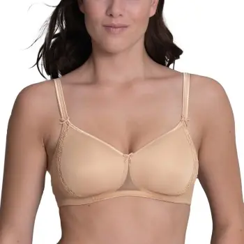 Kampanjpris Rosa Faia BH Lace Rose Wireless Contour Bra Beige A 90 Dam