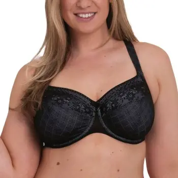 Rosa Faia BH Rosemary Underwire Bra Svart polyamid J 95 Dam Extra rabatt