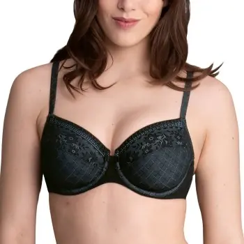Begränsad tid Rosa Faia BH Rosemary Underwired Bra Svart polyamid C 85 Dam