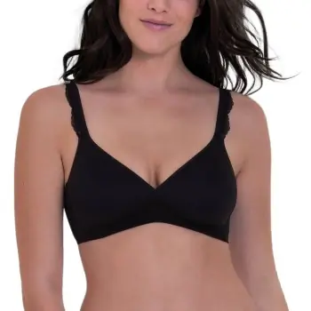 Snabb frakt Rosa Faia BH Selma Soft Bra Spacer Cups Svart D 75 Dam