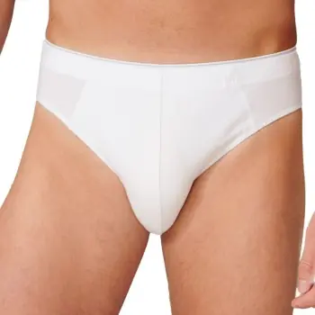 Utförsäljning Schiesser Kalsonger 95-5 Organic Cotton Mini Brief Vit ekologisk bomull X-Large Herr