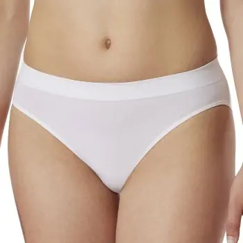 Handla nu Schiesser Trosor Seamless Rio Slip Vit polyamid 3XL Dam
