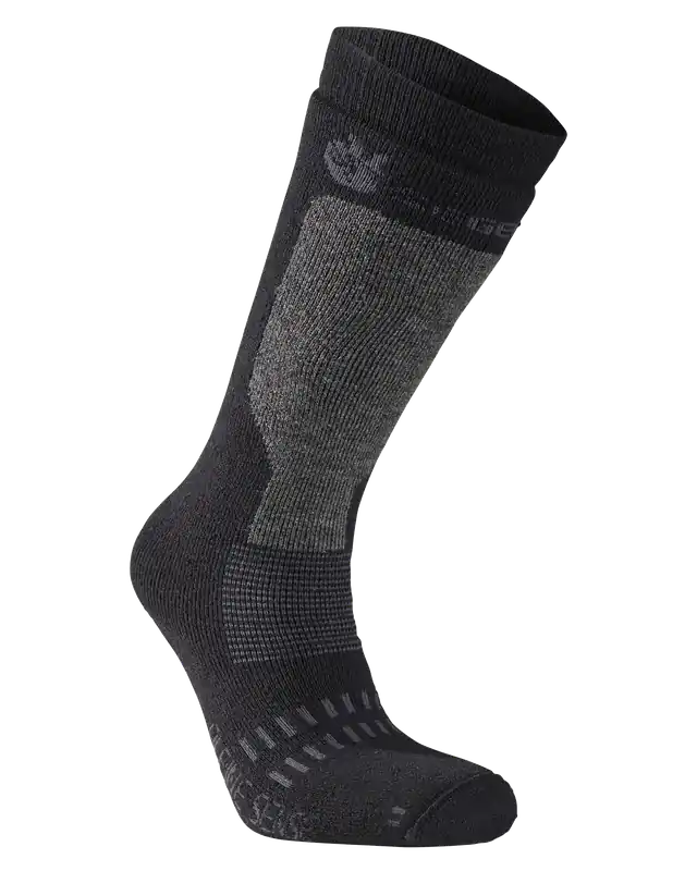 Expressleverans Seger Strumpor Alpine Plus Protection Sock Svart merinoull Strl 46/48