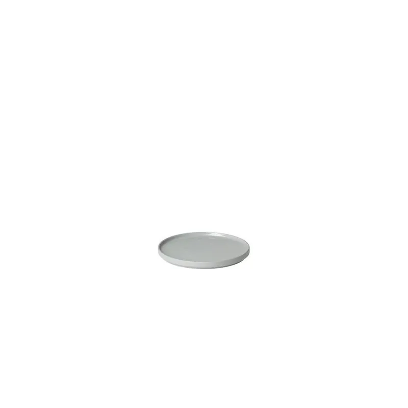 Blomus - Dessert Plate - Pilar - Platta - Mirage Grey - H 1,8 x Ø 20 cm Begränsat erbjudande